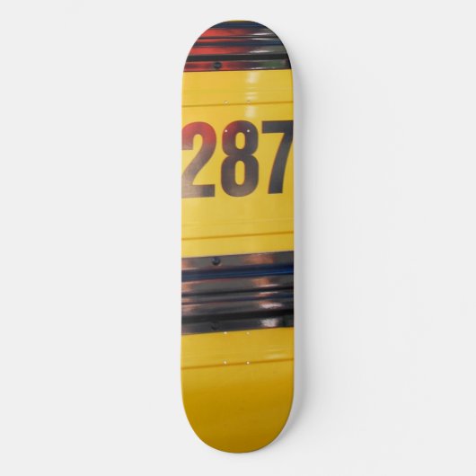 Skateboard Ski "School Bus" (Recto)