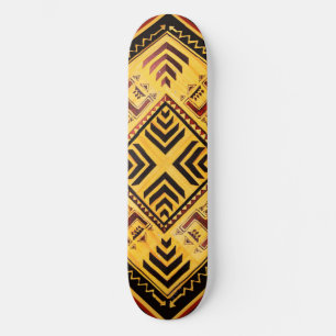 Skateboard Ski Tribal Africain