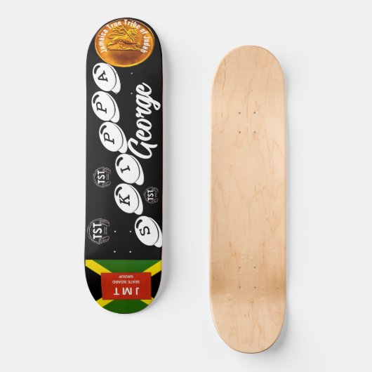 Skateboard SKIPPA GEORGE 8 Pont de planche à roulettes 1/4" (Recto)