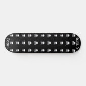 Skateboard Skull n Bones Black skboard (Horz)