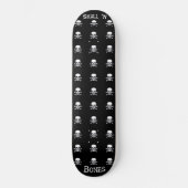 Skateboard Skull n Bones Black skboard (Recto)