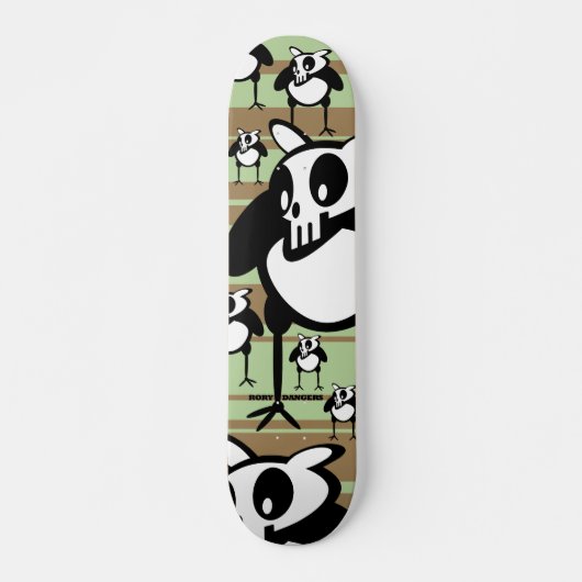 Skateboard skullycolorboard (Devant)