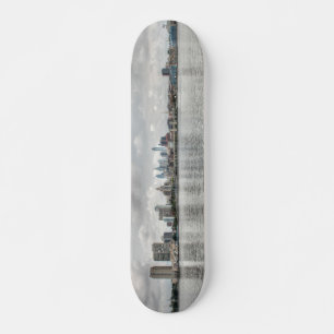 Skateboard Skyline Philly