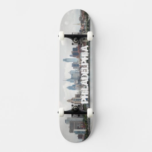 Skateboard Skyline Philly 2 (Recto)
