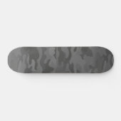 Skateboard Slate Grey Stealth Camo Skate (Horz)