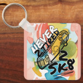 SKATEBOARD SLEUTELHANGER (Voorkant)