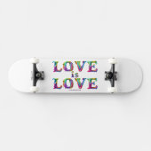 Skateboard SlipperyJoe amour est l'amour goutte à goutte de f (Horz)