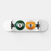 Skateboard SlipperyJoe's 69 table de billard dur deux billiar (Horz)
