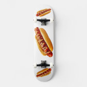 Skateboard SlipperyJoe's Hotdog viande hachée grill (Recto)