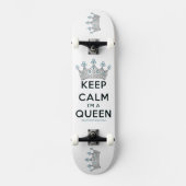 Skateboard SlipperyJoe's Keep Calm Queen couronne joyaux a (Recto)