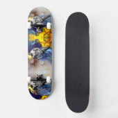 Skateboard SlipperyJoe's Man steamy shirt abs six pack (Recto)