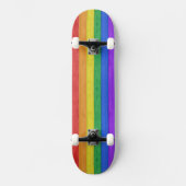 Skateboard SlipperyJoe's orgueil drapeau en bois horizontal a (Recto)