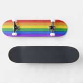 Skateboard SlipperyJoe's orgueil drapeau en bois horizontal a (Horz)