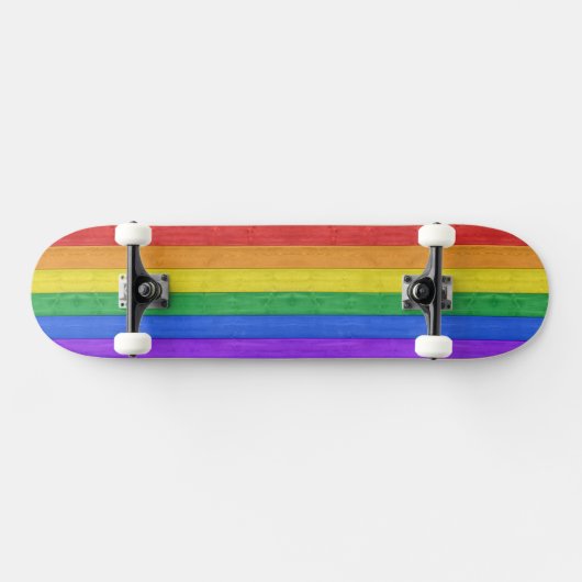 Skateboard SlipperyJoe's orgueil drapeau en bois horizontal a (Horz)