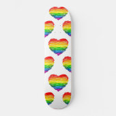 Skateboard SlipperyJoe's orgueil griffé dessin en forme de co (Recto)