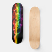 Skateboard SlipperyJoe's Rainbow vapor ripple arc en ciel c (Recto)