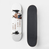 Skateboard SlipperyJoe's save horse ride paille cowboy casque (Recto)