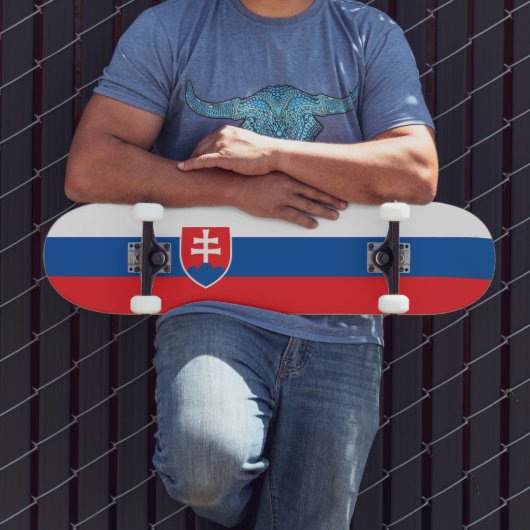 Skateboard Slovakia Flag (Extérieur 3)