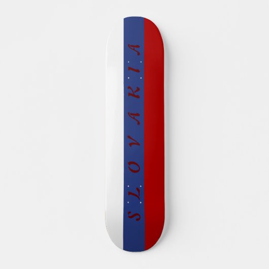 Skateboard Slovaquie (Devant)