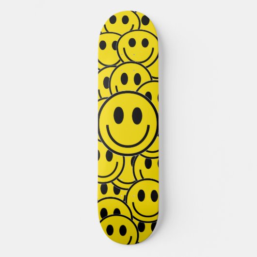Skateboard Smilie Face Cruiser Skate (Recto)