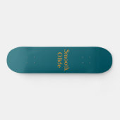 Skateboard Smooth Glide Sarcelle (Horz)
