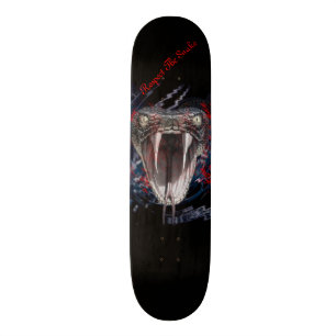 Skateboard Snake Fangs