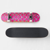 Skateboard Snakeskin rose parties scintillant (Horz)