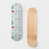 Skateboard Snoopy et l'équipage Zamboni (Recto)