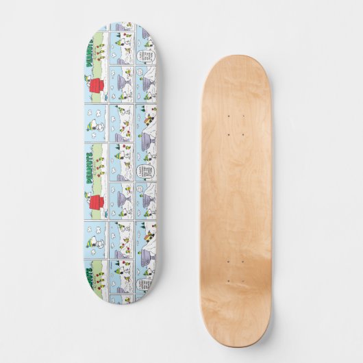 Skateboard Snoopy et l'équipage Zamboni (Recto)