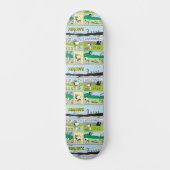 Skateboard Snoopy & Friends | Go Camping (Recto)