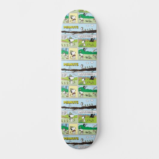 Skateboard Snoopy & Friends | Go Camping (Recto)