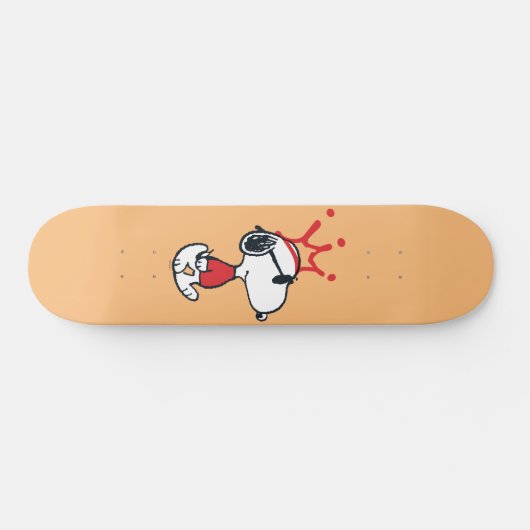 Skateboard Snoopy - Joe Cool Crown (Horz)