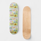 Skateboard Snoopy & Linus | Les grandes nouvelles Citrouilles (Recto)