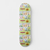 Skateboard Snoopy & Linus | Les grandes nouvelles Citrouilles (Recto)
