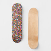 Skateboard Snoopy & Woodstock Vibes Super Motif violet (Recto)
