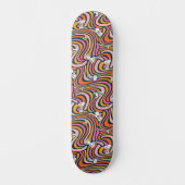 Skateboard Snoopy & Woodstock Vibes Super Motif violet (Recto)