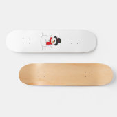 Skateboard Snowman (Horz)