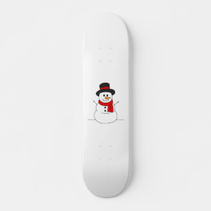 Skateboard Snowman