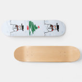 Skateboard Snowman Skate (Horz)