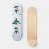 Skateboard Snowman Skate (Recto)