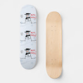 Skateboard Snowman Skate (Recto)