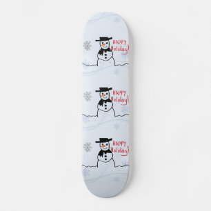 Skateboard Snowman Skate