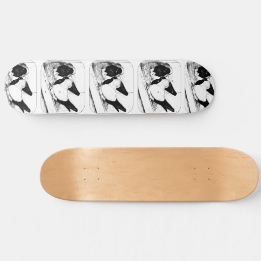 Skateboard Soeurs 1980 (Horz)