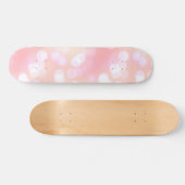 Skateboard Soft rose esthétique Motif Bokeh (Horz)