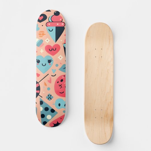 Skateboard Soins doux Fiesta (Recto)