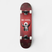 Skateboard Sois cool Jésus skateboard. (Recto)