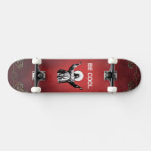 Skateboard Sois cool Jésus skateboard. (Horz)