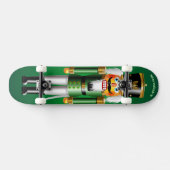 Skateboard Soldat Jouet de Noël Vert Nutcraker (Horz)