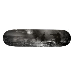 Skateboard Soldats chez Bougainville (îles Salomon) 1944