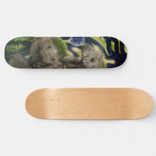 Skateboard Solde fragile Manatee (Horz)